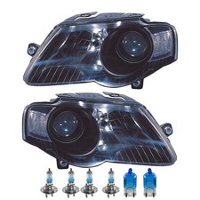 Scheinwerfer Set elektrisch inkl. OSRAM Lampen H7 für VW Passat Variant 3C5 3C2