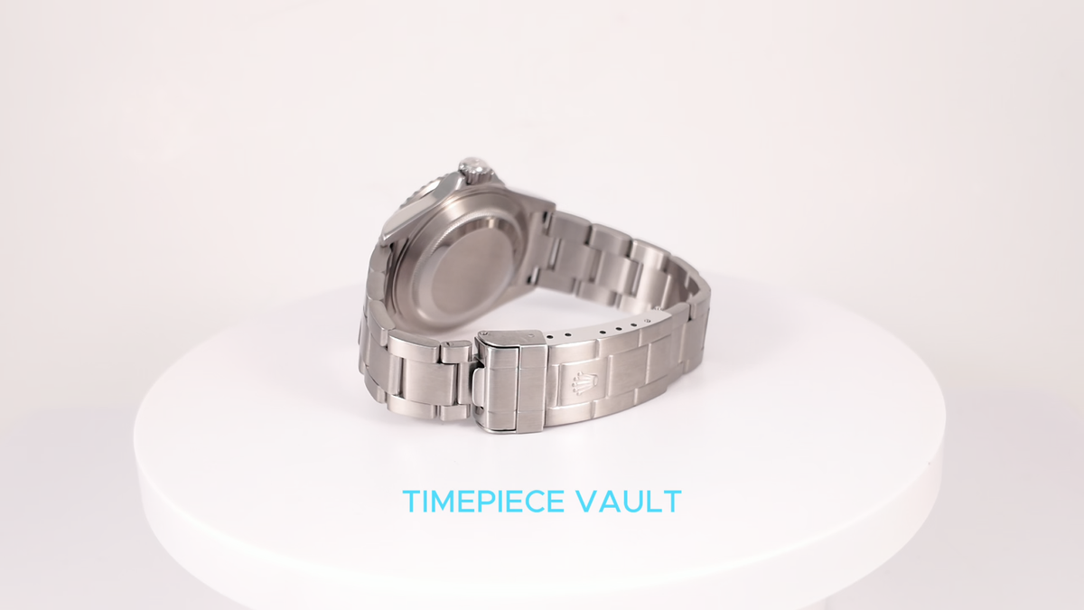 ROLEX SUBMARINER 16610 REHAUT NO-HOLE 40MM TURQUOISE DIAMOND DIAL
