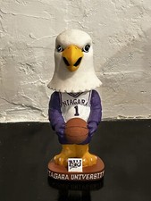 Vintage MONTE PURPLE EAGLE Niagara University SGA Mascot Bobblehead In Box
