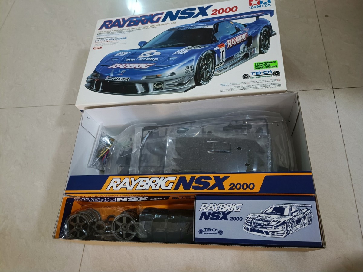 Tamiya TB-01 Rabrig NSX 2000 58262 NIB Vintage Very Rare | eBay