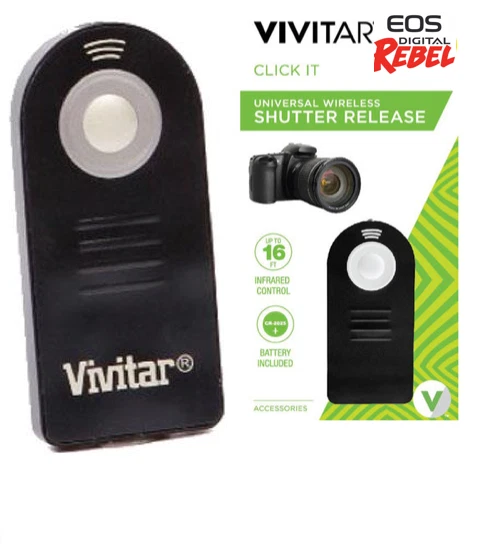 WIRELESS FLASH + REMOTE FOR CANON EOS REBEL SL1 Sl2 SL3 T5I T3I XTI XSI 70D 80D - Image 3 of 4