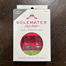 SoleMates High Heeler - Heel Protector - Narrow Clear 