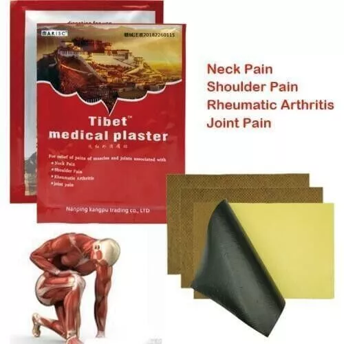 Medical Plasters Patch Pain Relieving Patch 5 Pks = 40 patches (Tibet 8pck) - Picture 8 of 9