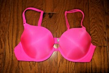 32A VINTAGE PINK Victoria's Secret PUSH UP PERFECT PADDED BRA NEW SOFT SMOOTH