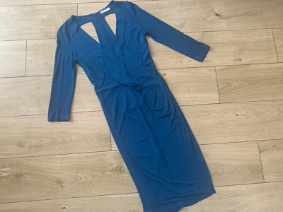 Authentisches VERSACE COLLECTION Abend Party Kleid (UK S)