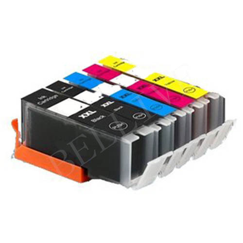 Confezione Di 5 Cartucce D'inchiostro Compatibili PGI-580/CLI-581 XXL Per Canon Pixma TR7550, TR8550, TS6150, TS6151, TS8150, TS8151, TS8152, TS9150, TS9155 PGI-580PGBK CLI-581BK CLI-581C CLI-581M - Foto 9