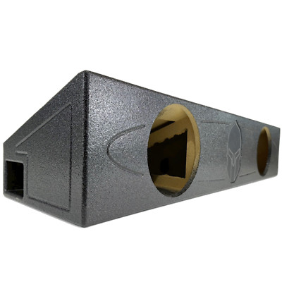 2019-2025 Jeep Gladiator 2x8  Subwoofer Box Front Fire Ported Under Rear Seat