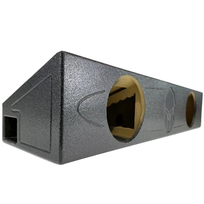 MEGA BASS 2018-2022 Jeep Gladiator 2x8” Subwoofer Box Front Fire Ported Under Rear Seat