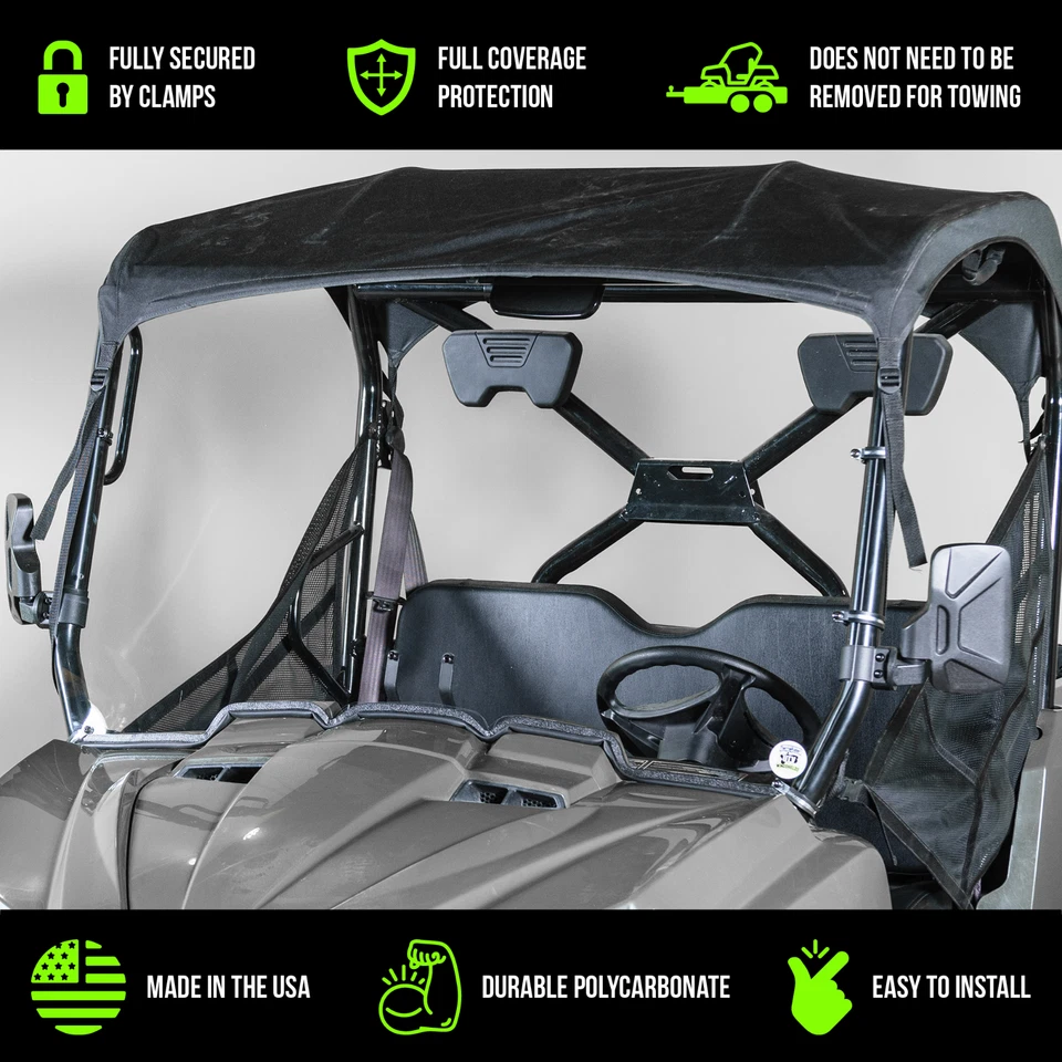 TERRARIDER ARCTIC CAT PROWLER 500 (2017+) PARABRISAS UTV COMPLETO - STD. 3/16" Foto 2 de 4