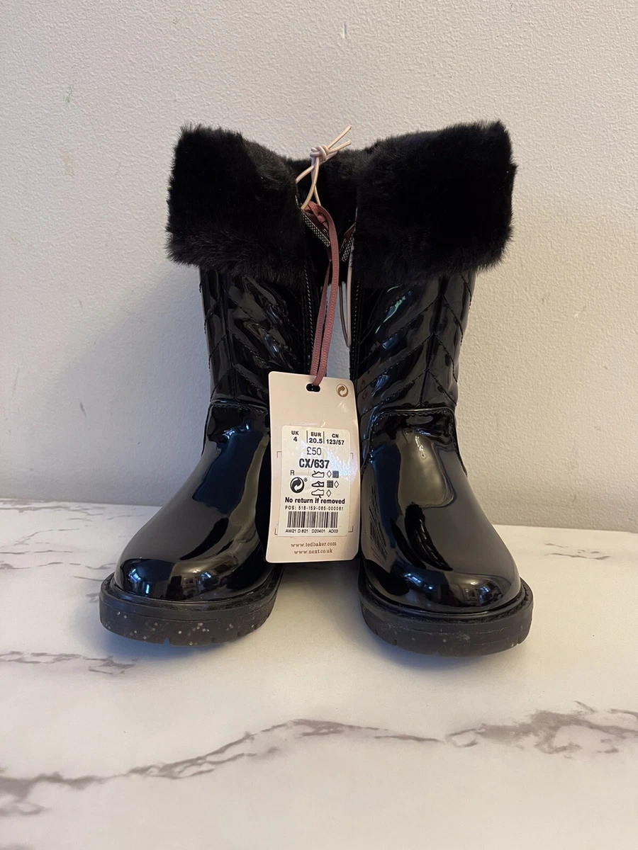 Childrens ted baker boots sales