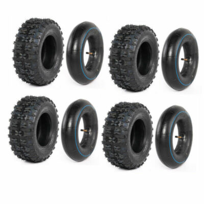 Lot De 4 Jantes 4,10-6 Sans Tube Pour Go-Kart, VTT, Scooter Ou Quad - Neuf Sous Emballage