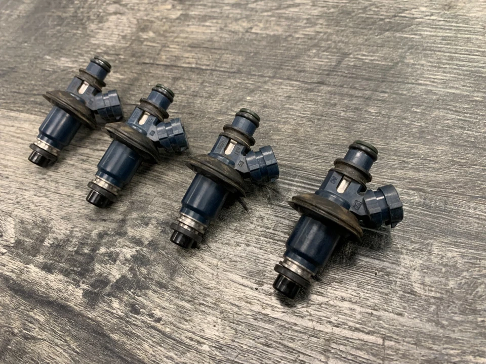 Honda 2003 2004 CBR600RR OEM Fuel Injectors x4 16460-MEE-003 * - Image 2 of 4