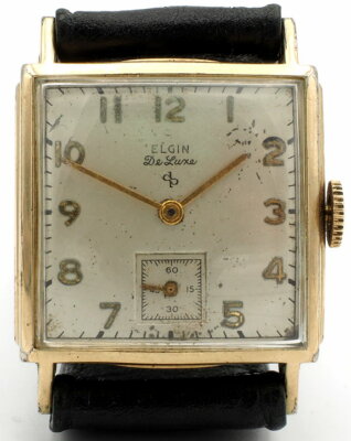 Vintage Elgin De Luxe Watch 17 Jewels Grade 555 10 GF Prod  display picture 3