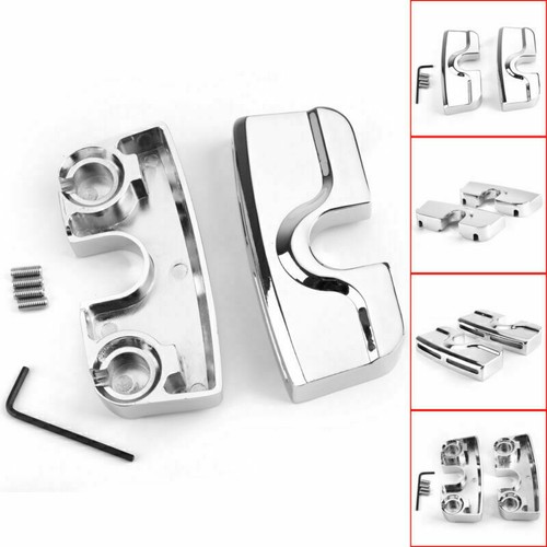 Copri bullone testa candela cromato per Hy Dyna Softail Twin Cam 99-17 modello E2 - Foto 3 di 9