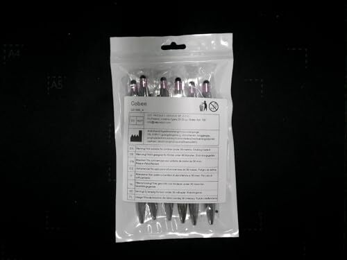 Ballpoint Writing Pens with Stylus Tips 1mm Medium Point Pen Black Ink Pen - Picture 2 of 8