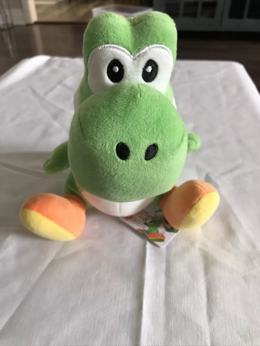 Sanei Super Mario All Star Collection Yoshi - Peluche de 8 pulgadas,  pequeño, verde