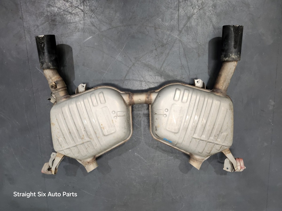✓ 11-13 OEM BMW E92 E93 LCI 335is N54T Exhaust Muffler