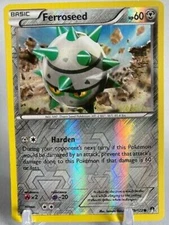 POKEMON CARD REVERSE HOLO FERROSEED 79/122 NO 597 THORN SEED POKEMON TCG CCG