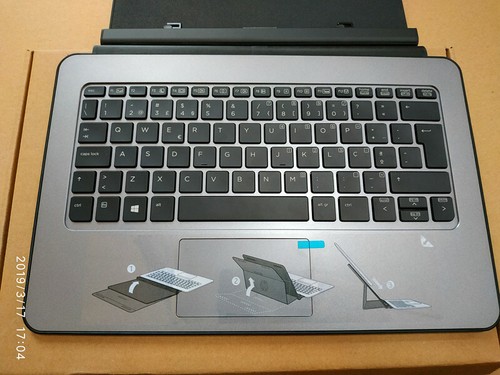 New FOR HP Pro x2 612 Travel Keyboard PO Portuguese 778779 784194 806097 - Picture 2 of 7