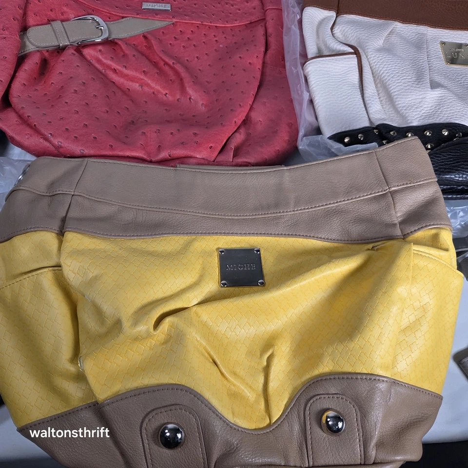 MICHE Purse & Cover LOT Brown Classic Base Bag With 7 Shells And Accessories - Image 2 of 4