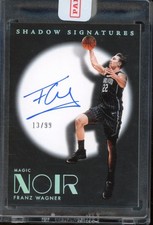 FRANZ WAGNER 2024-25 PANINI NOIR SHADOW SIGNATURES HOLO AUTO /99 #SHA-FWA