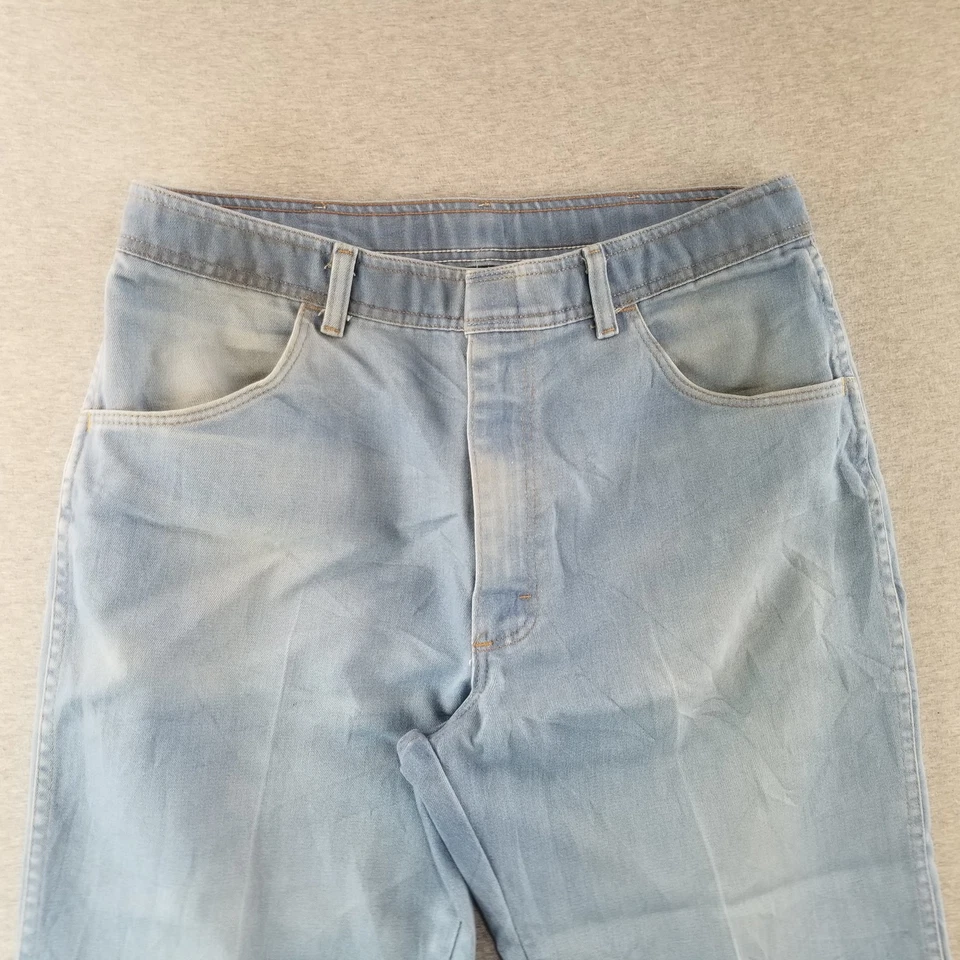 Jeans Men's Sz 34X26 Blue Wash Comfy Soft Wash Normcore Classic Straight Fit - image 2 of 4