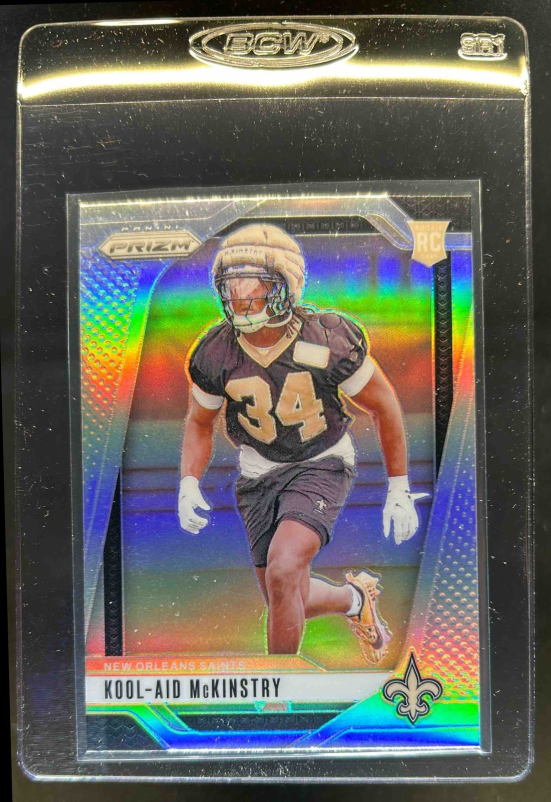 2024 Prizm Kool-Aid McKinstry RC Silver Rookie #363 Saints