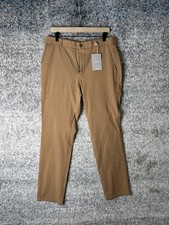 Everlane Pants Mens 35x32 Brown Slim Fit Performance Chino Uniform Stretch Tech