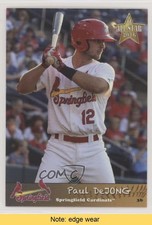 2016 Grandstand Springfield Cardinals Sysco Paul DeJong READ 5x0