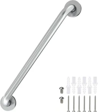 16 Inch Grab Bars for Bathtubs and Showers Brushed Nickel, Safety Shower Grab Ba