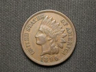 🔥COPPER COIN! XF 1896 INDIAN HEAD CENT PENNY FULL LIBERTY & DIAMONDS 🔥 LOT 86!