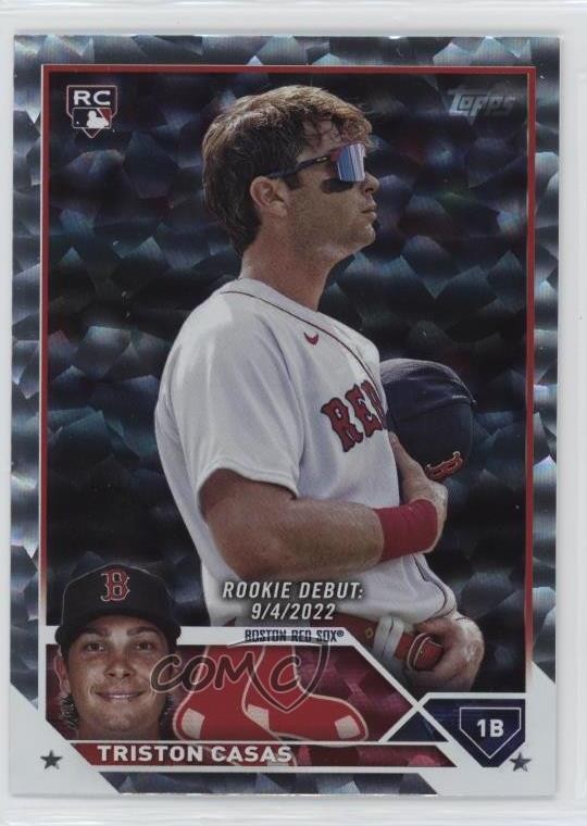 2023 Topps Update Debut Silver Patterned Foil Triston Casas Rookie RC 19b1