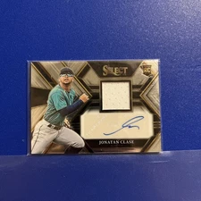 2023 Panini Select Jonatan Clase Rookie Jersey Patch Auto PJA-JL