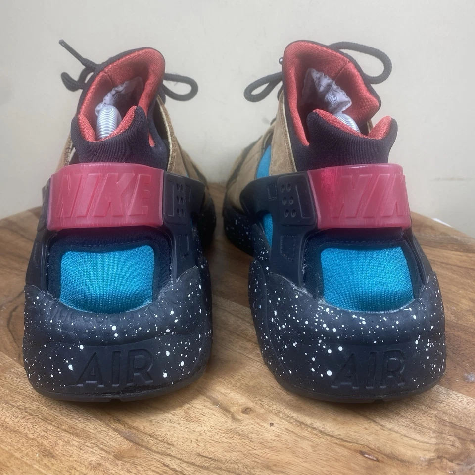 Nike Air Huarache Zapatos Bronceados Británicos Claros Para Hombres Marrón Negro Talla 11.5 DD1068-201 Foto 4 de 4