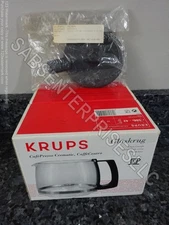 Krups  #F5860-42, #70603 Glaskrug Glass Carafe 10 cup Replacement Coffee Pot