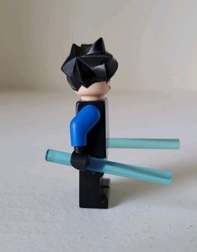 LEGO Nightwing Minifigure (bat015) From Set 7785 Arkham Asylum. Good Condition. 
