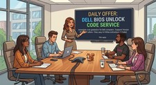 Dell Bios Unlock Code,  All Models, Laptop and Computer, Version 8FC8 and more