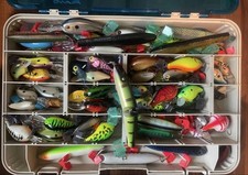 American lure setBomber, Booyah, Rapala, Storm, Creek Chub, Heddon, Balsa B,