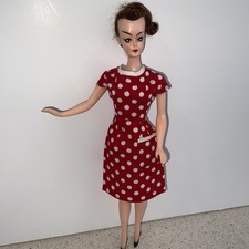 Rare Vintage All Hard Plastic BILD LILLI Barbie Clone Doll