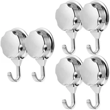 Set of 3 Strong Traceless Sucker Hooks Shower Accessories for Bathroom