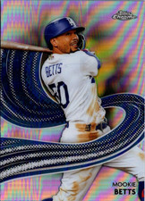 2024 Topps Chrome Strokes #S3 Mookie Betts Los Angeles Dodgers
