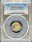 1937 Mercury Dime VG Details PCGS (#PA41830189)