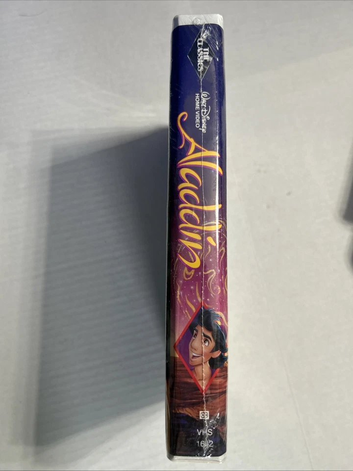 New Sealed Aladdin - A Walt Disney Classic VHS VHS1662 Foto 2 de 4
