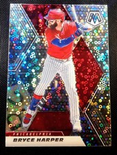 2021 Panini Mosaic - Bryce Harper #75 Quick Pitch Silver Mosaic Prizm
