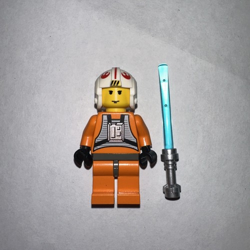 Lego Star Wars Luke Skywalker Pilot Minifigure SW0019 From 4483 7130 7140 7142 - Picture 1 of 2
