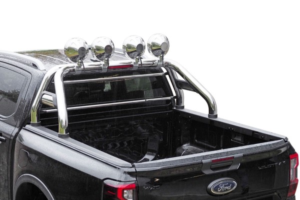 Edelsthal ÜBerrollbüGel + Ladekantenschutz Passend FüR Ford Ranger Wildtrak X-image