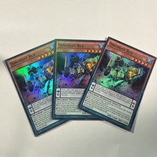 Dinomist Rex - BOSH-EN029 - Super Rare - x3 Near Mint Playset 1st Edition