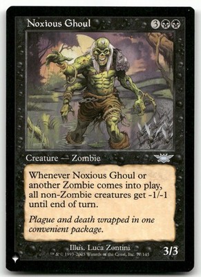 Noxious Ghoul #77/145 (LP) List Reprints LIST LIST Magic MTG