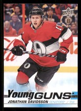 2019-20 Upper Deck #479 Jonathan Davidsson Young Guns RC