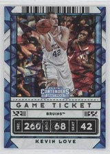 2020 Contenders Draft Picks Variation Game Ticket Green Explosion Kevin Love 4a0